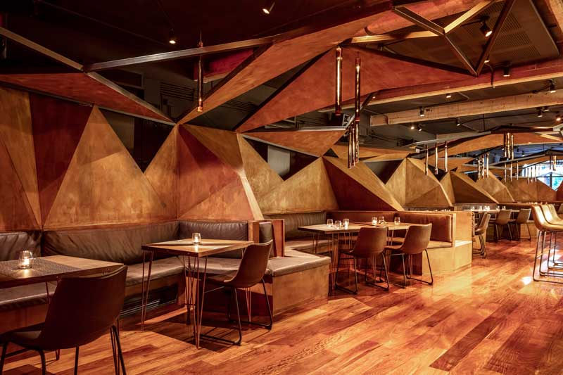 Hitzig Militello Arquitectos progetto ristorante Mamba bar