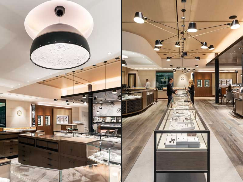 The Ben Bridge Jewelers concept store by SkB Architects