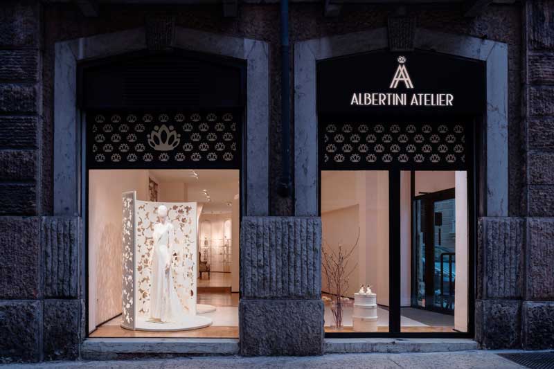 Atelier Albertini is a Concept Store entirely for future brides