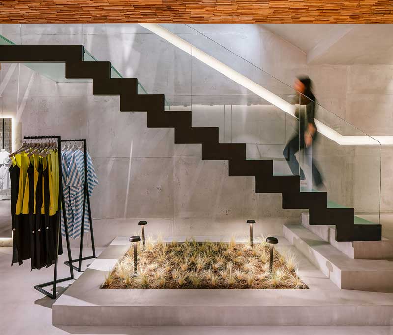 Destudio Arquitectura designed the Hence Flagship Store Madrid