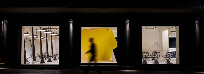 Studio Svetti Architecture salone di bellezza Un Diavolo per Capello