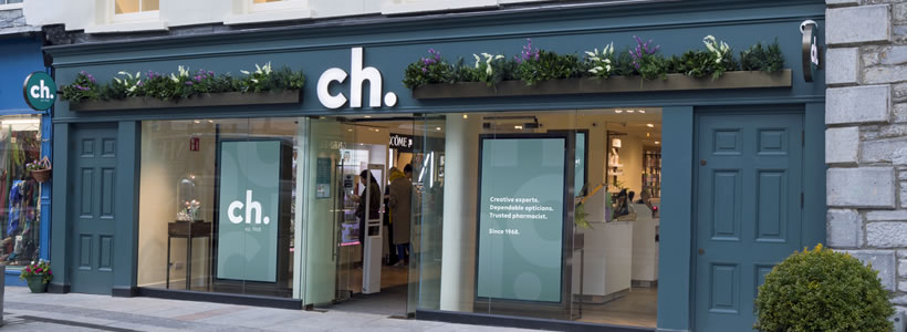 brand CH communications and store concept