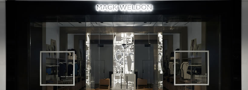 Frederick Tang Architecture design of Mack Weldon's store