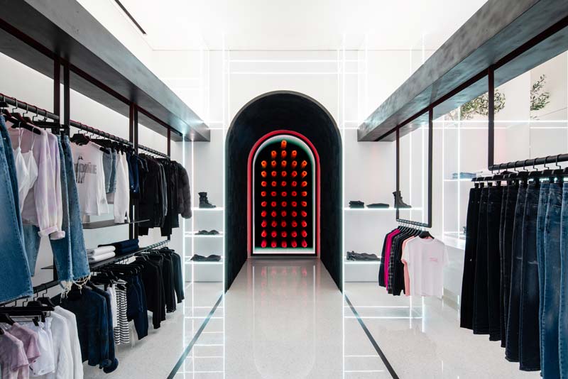 Dan Brunn Architecture has designed the second location for street wise fashion brand RtA