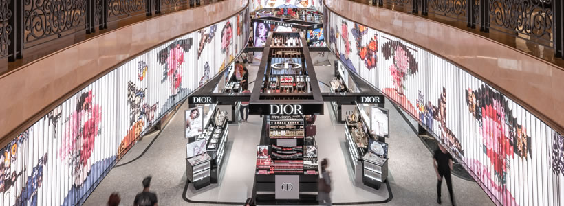 Jeffrey Hutchison&Associates progetto Galleria DFS T Macao