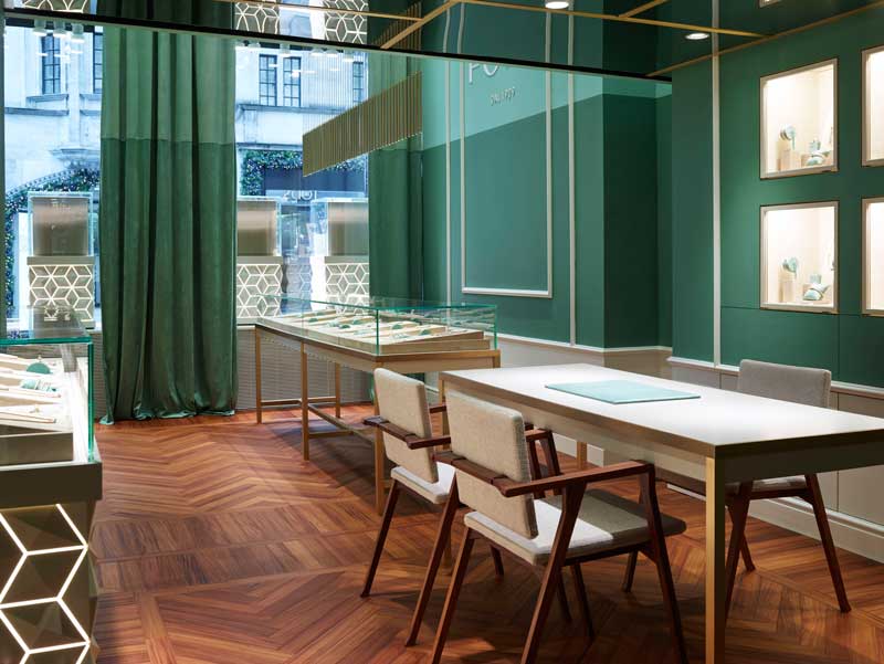 Fope London flagship store designed by ASA Studio Albanese