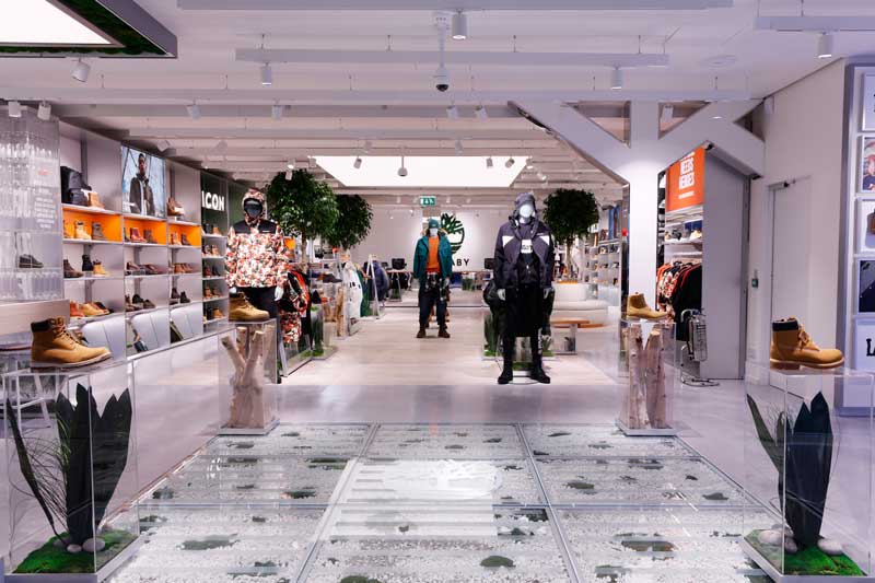 Nuovo Concept Store Timberland un progetto Dalziel & Pow
