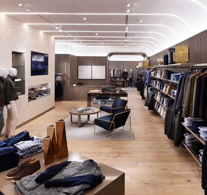 Jeffrey Hutchison & Associates design the Peter Millar Store