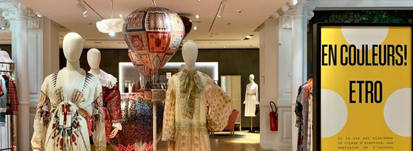 pop-up Etro presso Le Bon Marché Rive Gauche