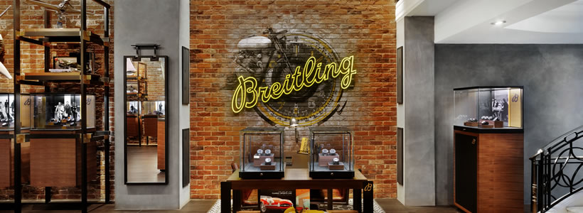 Breitling Townhouse è la più grande d’Europa e presenta un eccezionale progetto di design