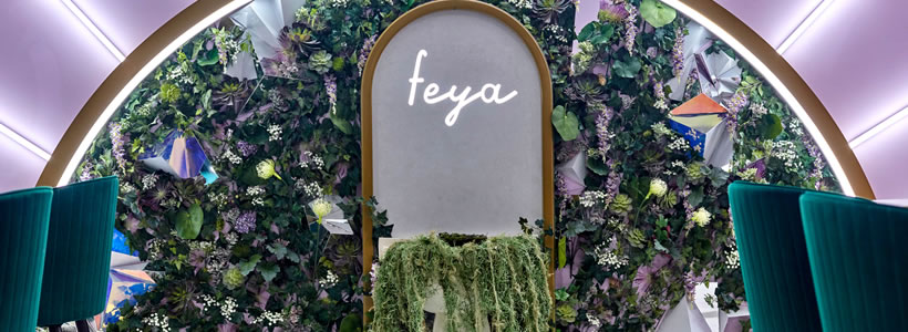 Feya Café di Londra progettato dagli architetti dello Studio FormRoom