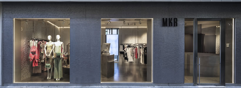 Guillermo Vázquez Consuegra progetto boutique MKR Siviglia