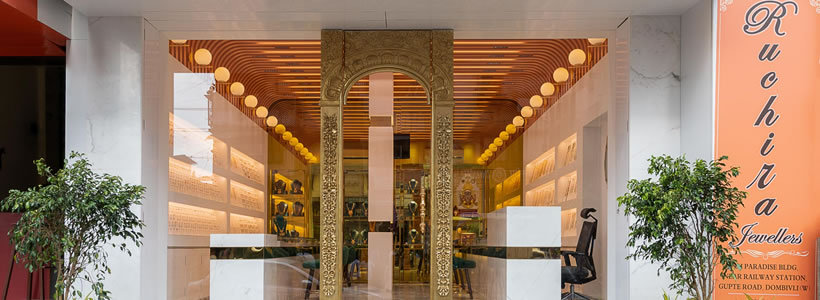 SSK Associates Progetto per la Gioielleria RUCHIRA a Mumbai