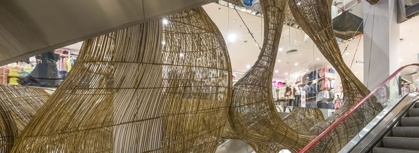 Installazione artistica BIRD NEST Ho Chi Minh City
