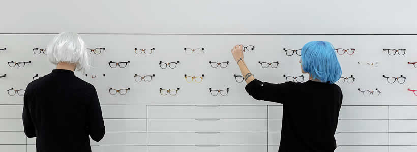 MOLD architects Centro Ottici - Optical Store project