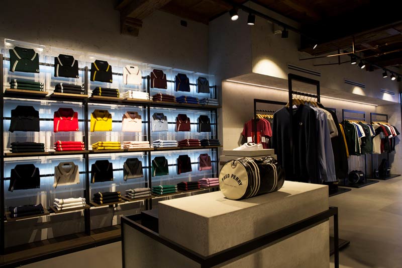 FRED PERRY monobrand store in Milan