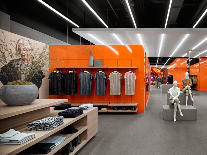 Burdifilek designed the New Joe Fresh Flagship Store