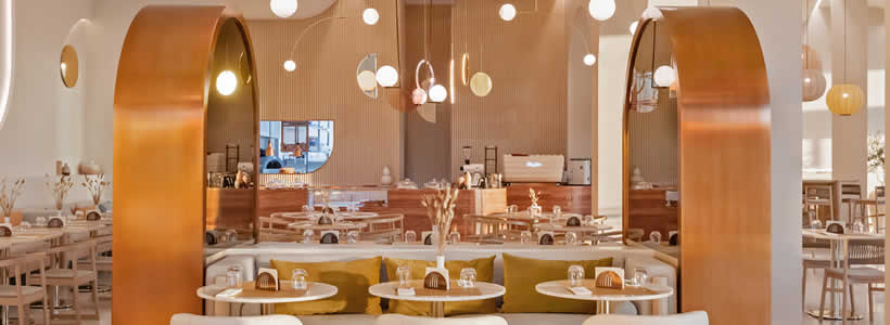Progetto per il Ristorante Toplum, sviluppato dall’interior designer Vera Dieckmann Studio XO Atelier