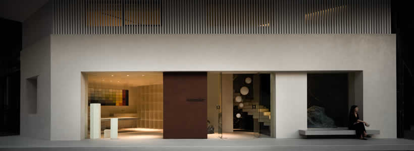 Lico Design rivoluziona il rapporto fra spazio e prodotto nel Novacolor showroom di Huizhou in Cina