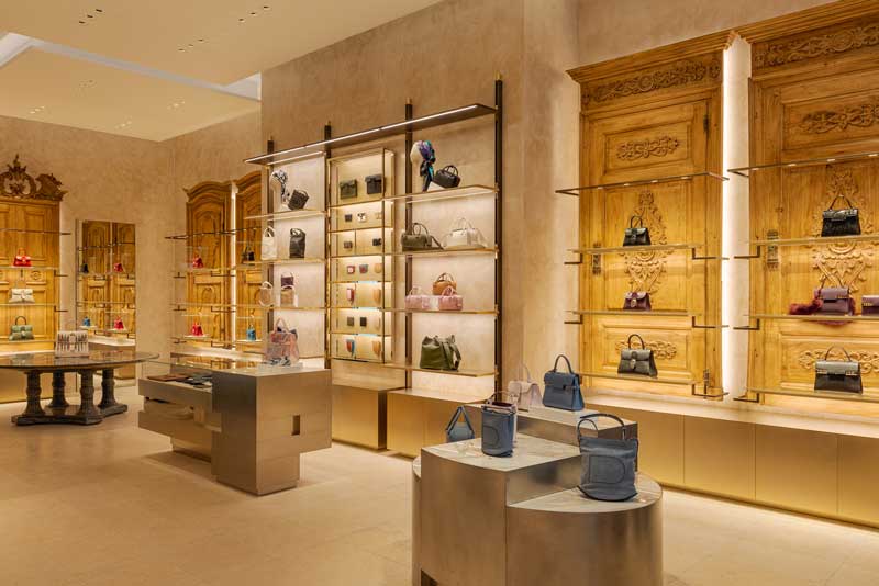 Vudafieri-Saverino Partners disegna la nuova boutique Delvaux a Parigi