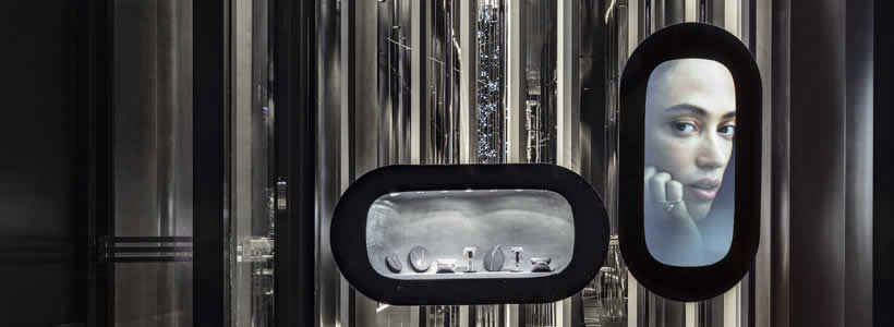 architects Baranowitz + Kronenberg (B+K) have designed the flagship New York showroom for high-end designer jewellery brand Âme