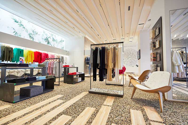 United Colors of Benetton debuts a new, highly sustainabile store concept
