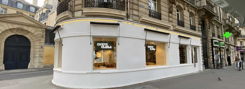 DITRE ITALIA inaugura un nuovo store a Parigi
