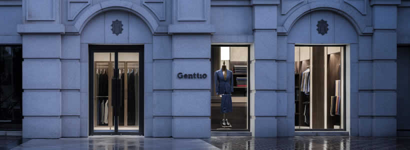 I IN designed the Flagship store for Genttio
