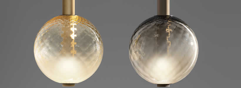Lampada a sospensione Beam Stick Nuance