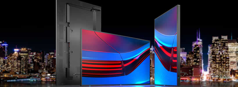 Sharp/NEC presenta la nuova generazione di display serie P di grande formato per applicazioni mission-critical