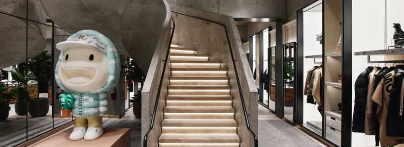Nuova location per la boutique Moncler di Los Angeles