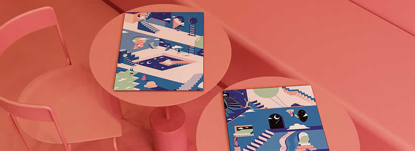 Futura Creative Studio - Progetto di interni per la Gelateria CLOUD&CO
