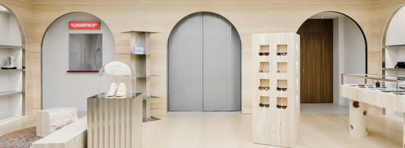 AMO designed Off-White flagship store