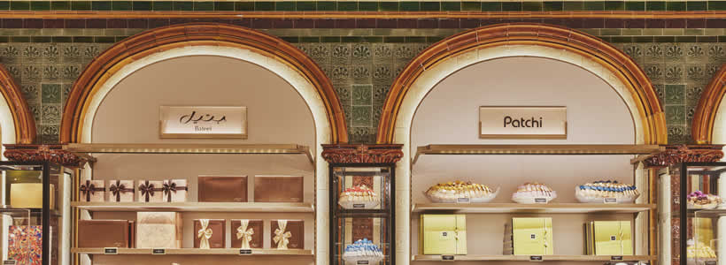 Nuova sala del cioccolato da HARRODS Londra