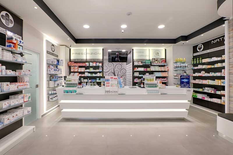 Theorema Company signs the interior design of Arcacci Pharmacy
