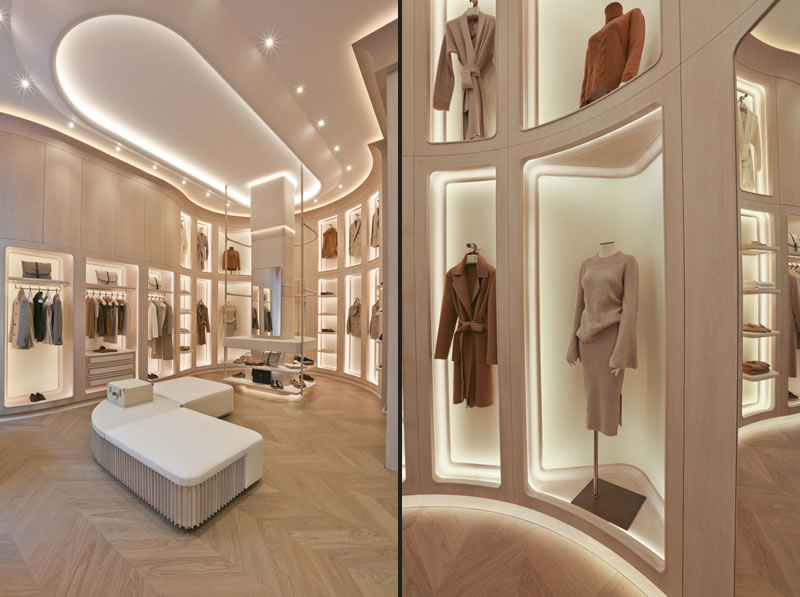 "The Apartment” by Ludovica Mascheroni is a boutique/showroom dedicated to luxury furnishings and clothing in fashion and luxury district of Milan