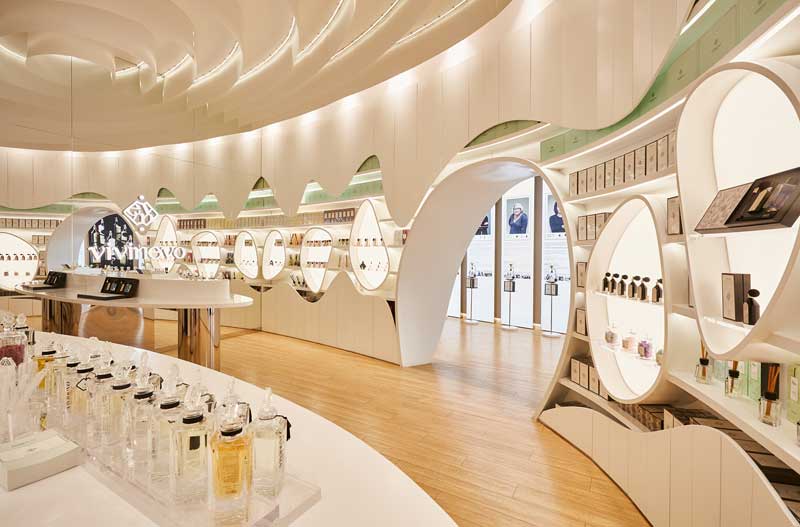 VIVINEVO Fragrance Art Gallery by SODA architects