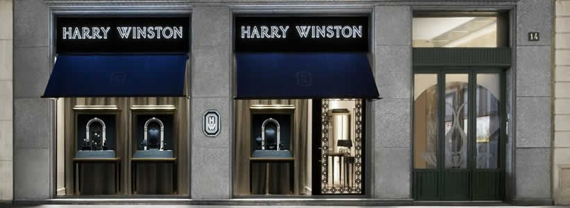 Nuova boutique Harry Winston a Milano
