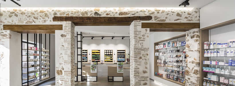 Progetto farmacia Tarazona by Destudio Arquitectura