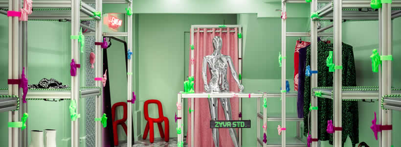 Progettazione negozi - Snow Bunny Store Parigi