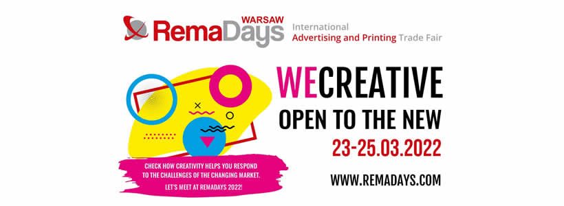 RemaDays trade fair postponed! 23-25 March 2022