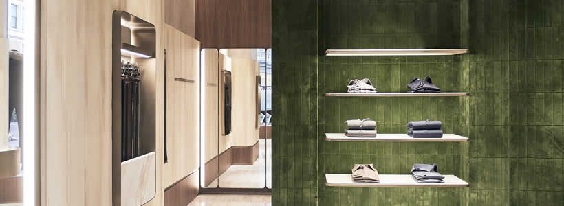 Canali in London: a flagship store conceived as a treasure trove of elegance