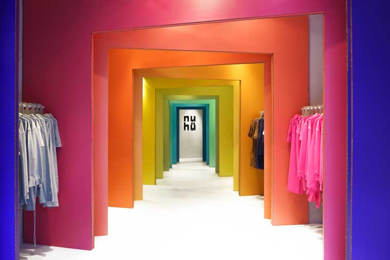 Biombo, temporary store for NU HÜ in New York