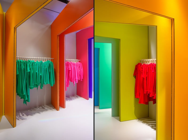 Biombo, temporary store for NU HÜ in New York