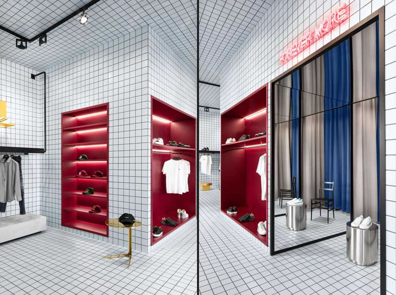 Carmine Abate architect designs the second Blessing boutique