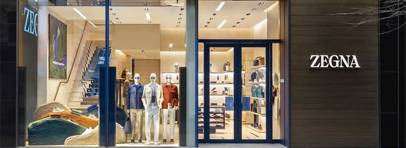 Nuovo flagship store Zegna a Ginza