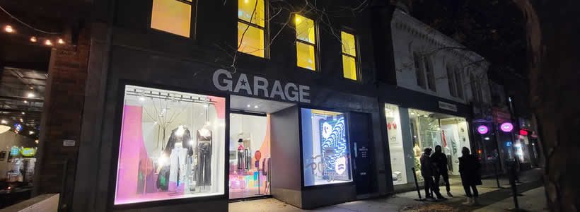 Opened the first Garage pop-up store in Toronto.