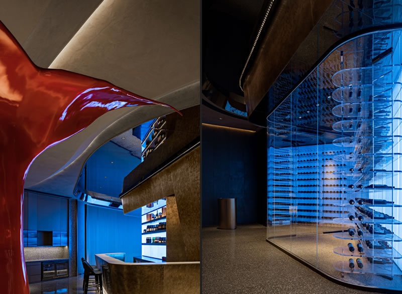 Xuji Seafood Xi'an Mixc World restaurant opened - which was designed by designer Wu Wei of IN.X.