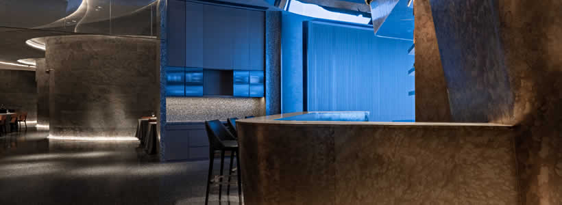 Xuji Seafood Xi'an Mixc World restaurant opened - which was designed by designer Wu Wei of IN.X.
