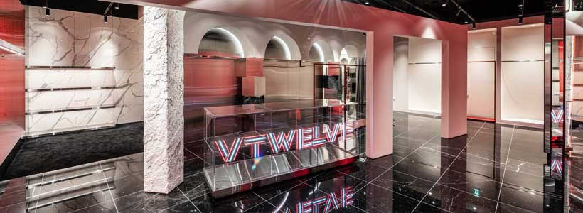 Niiiz DESIGN LAB progetta il flagship store del brand giapponese V12